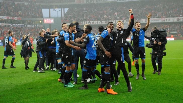 Club Brugge won Standard Liege