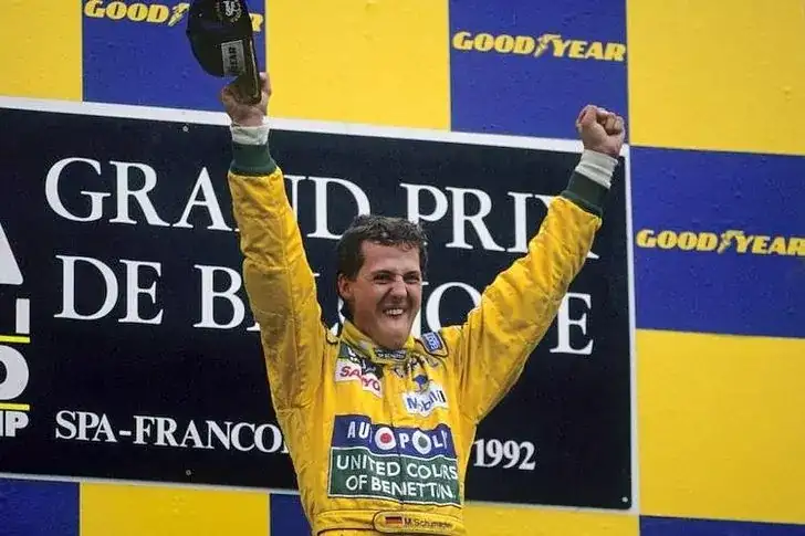 Schumacher first win