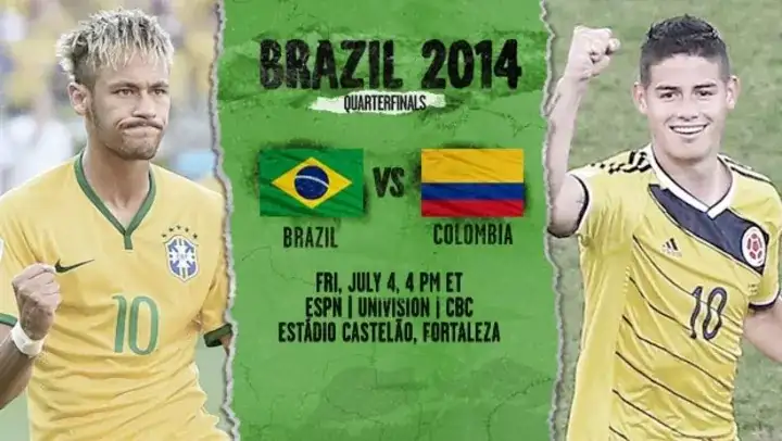 WORLDCUP MATCHES DL Brazil Colombia