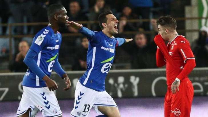blayac a ouvert le score face a rennes