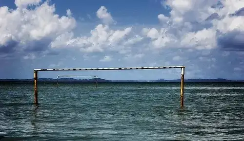 flooded pitch
