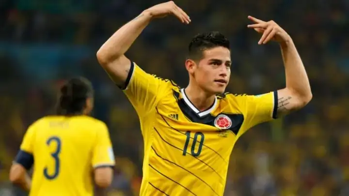 james rodriguez colombia