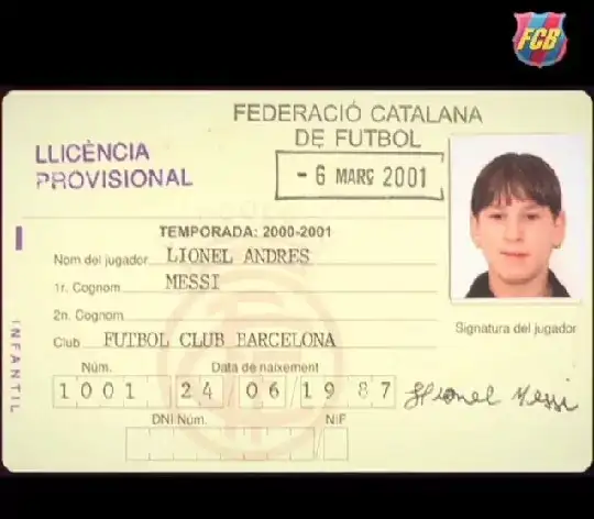 Μια χαρτοπετσέτα άλλαξε την μοίρα του Μέσι