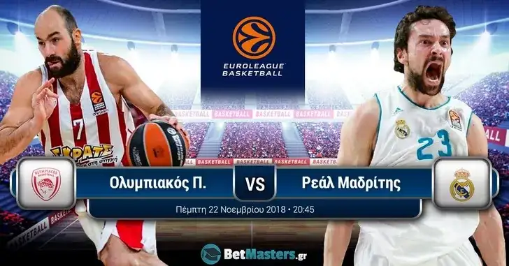 Ευρωλίγκα: Ο Ολυμπιακός με πάθος, Ρεάλ χωρίς Γιουλ!