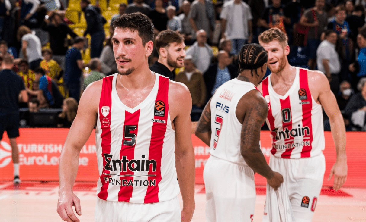 Euroleague :  Για τη 2η νίκη πάει ο Ολυμπιακός