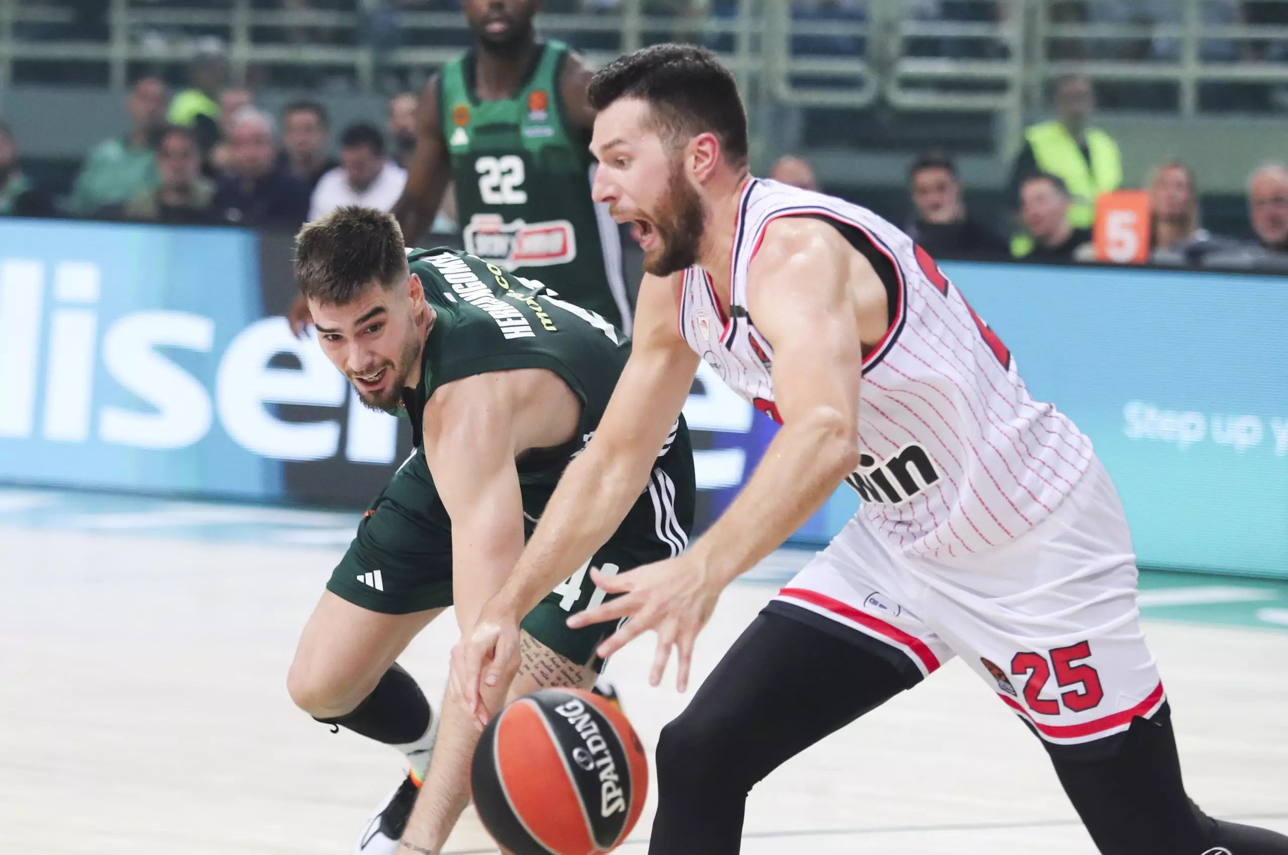 Ευρωπαϊκές μάχες Παναθηναϊκού και Ολυμπιακού