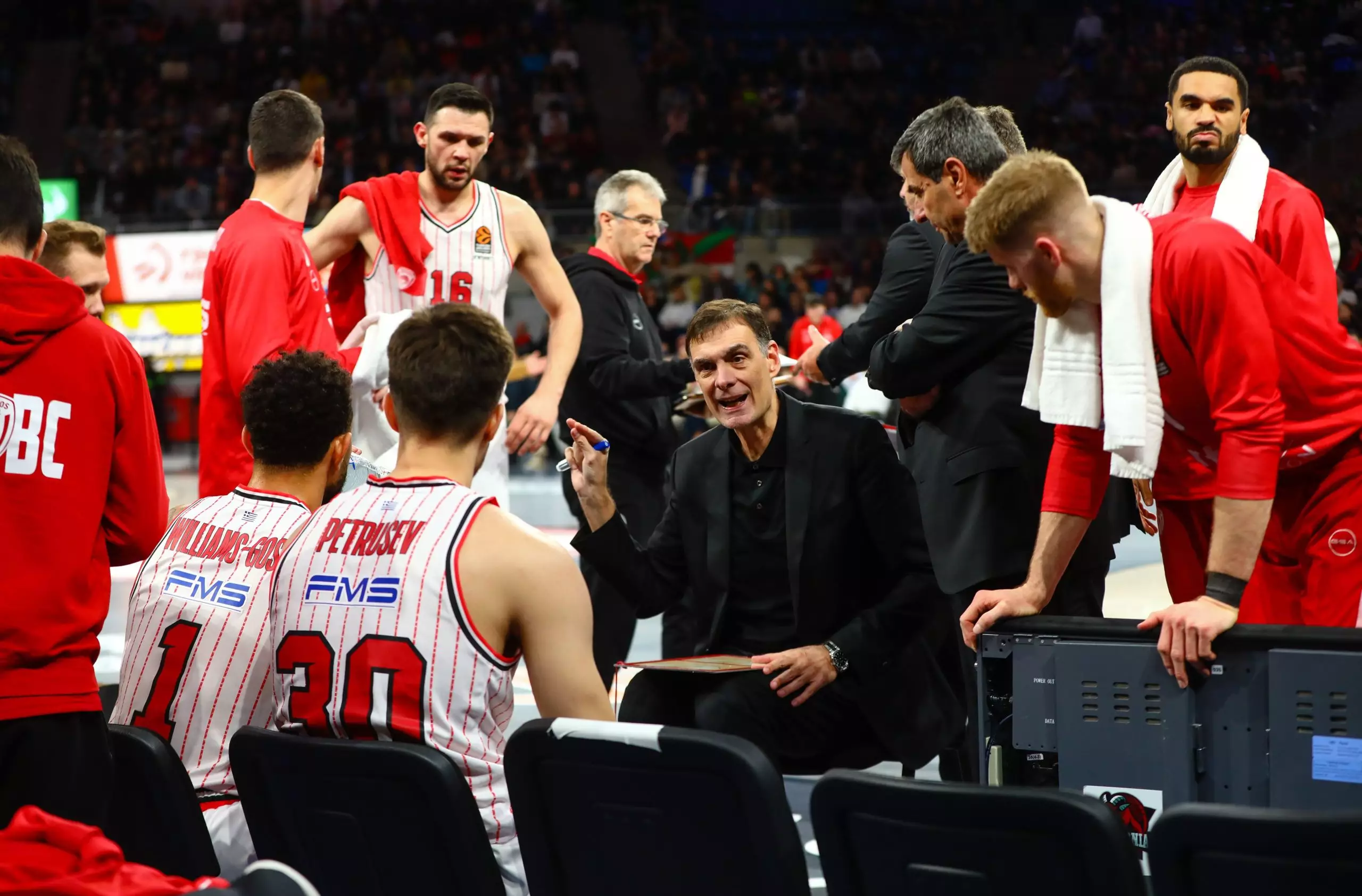 Euroleague : Ολυμπιακός – Μακάμπι Τελ Αβίβ