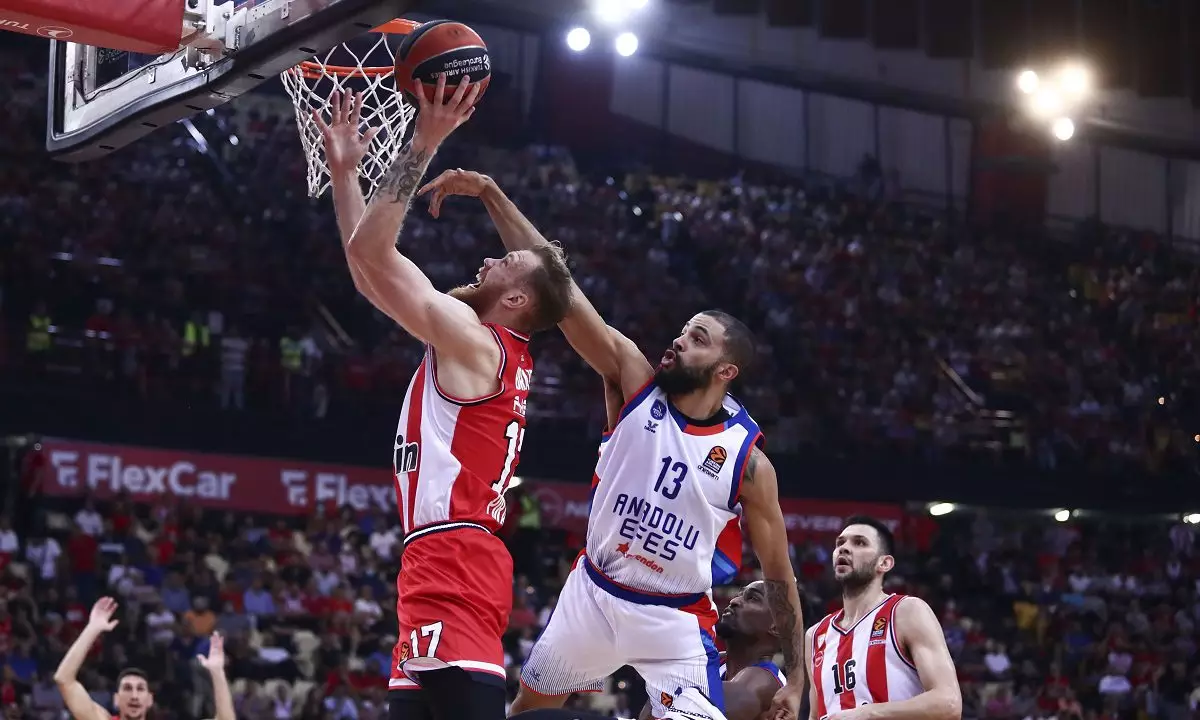 Euroleague : Εφές Αναντολού – Ολυμπιακός