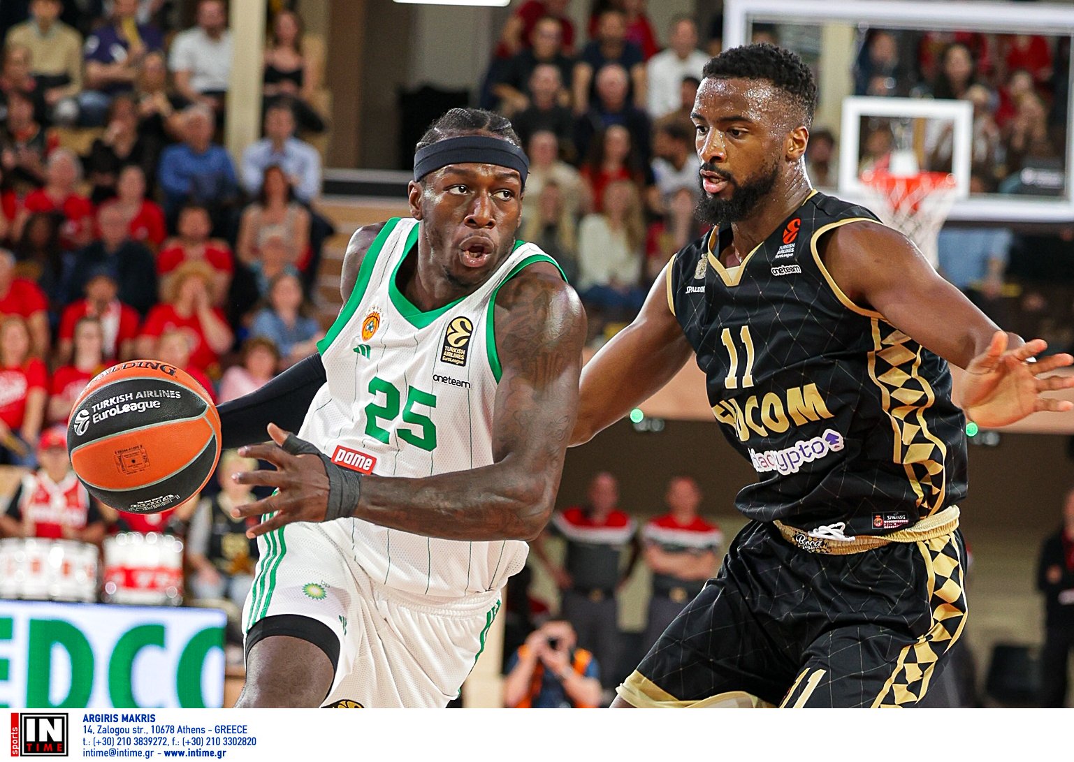 Μονακό – Παναθηναϊκός και Ολυμπιακός – Χαποέλ Τελ Αβίβ