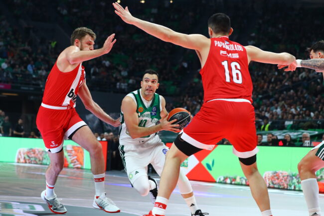 Τελικοί Basketleague: Ολυμπιακός – Παναθηναϊκός Game 1