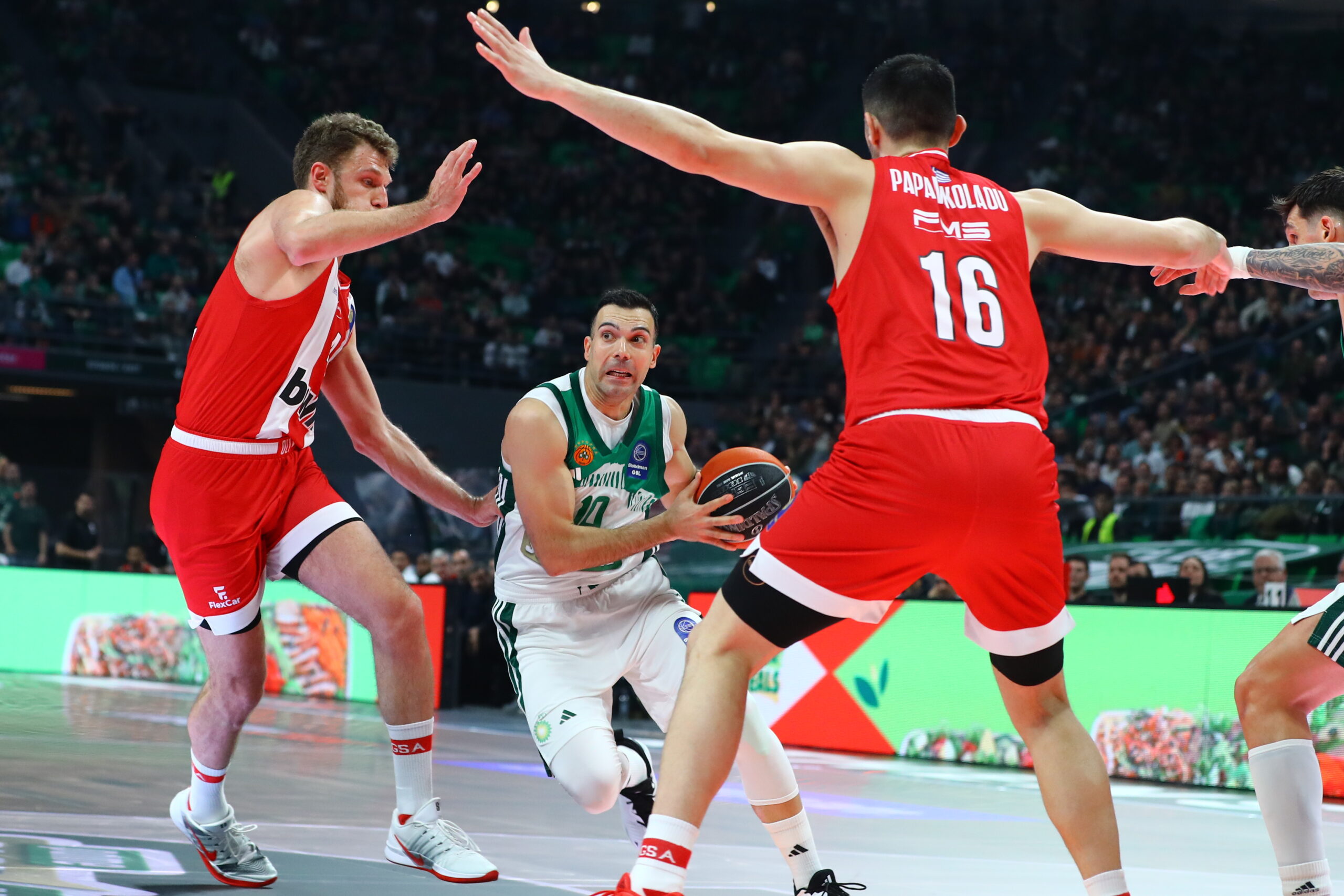 Τελικοί Basketleague: Ολυμπιακός – Παναθηναϊκός Game 1